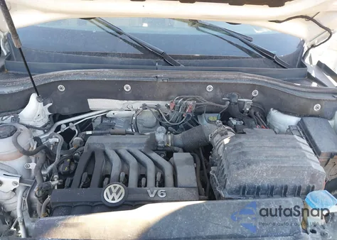 2019 Volkswagen Atlas 3.6L V6 Sel R-Line из США, поврежденный, VIN 1V2RR2CA9KC533641